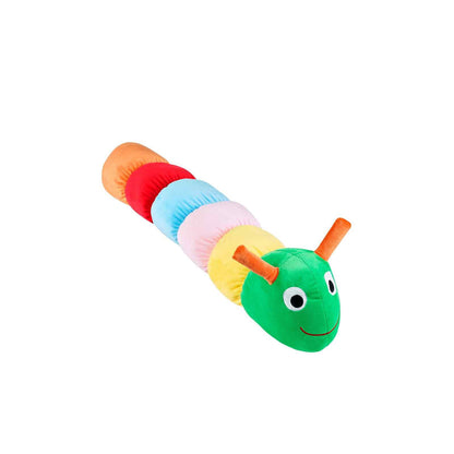 Charlee Caterpillar Bright 3D Shaped Cushion