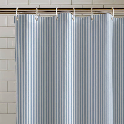 Timeless Stripe 180x180cm Shower Curtain Blue