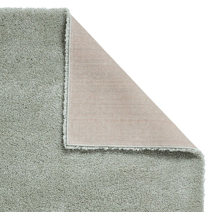 Sierra 9000 Pastel Green Shaggy Rug