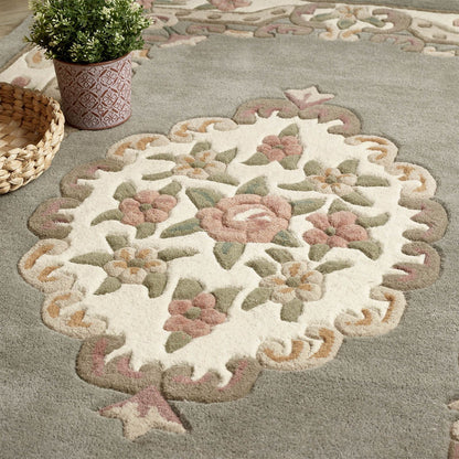 Shensi Grey Modern Rugs