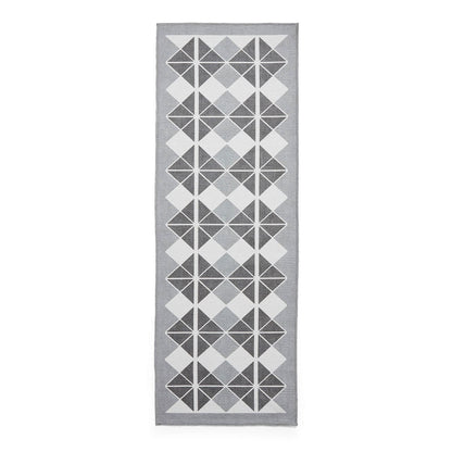 Victoria H1184 Grey/Dark Grey Washable Rug