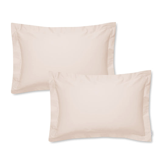 400TC Cotton Sateen Oyster Oxford Pillowcase Pair