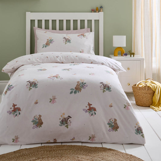 catherine-lansfield-forest-friends-print-reversible-cotton-duvet-cover-set-cream