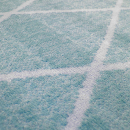 Maestro Berber Teal Contemporary Rug