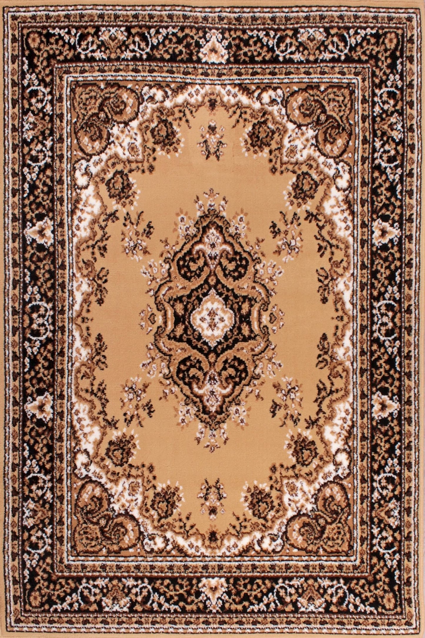 Traditional Poly Lancashire Red Rugs