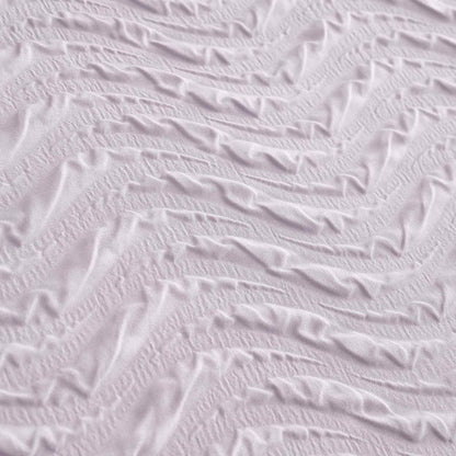 Heatset Wave Lilac Duvet Cover Set