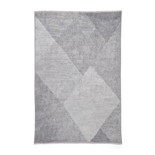 Whisper H1065 Grey Modern Washable Rug