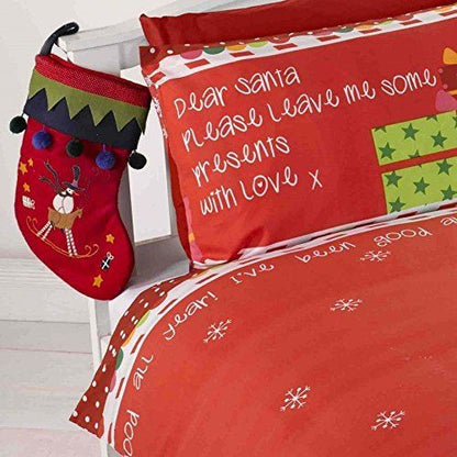 Dear Multi Santa Duvet Set