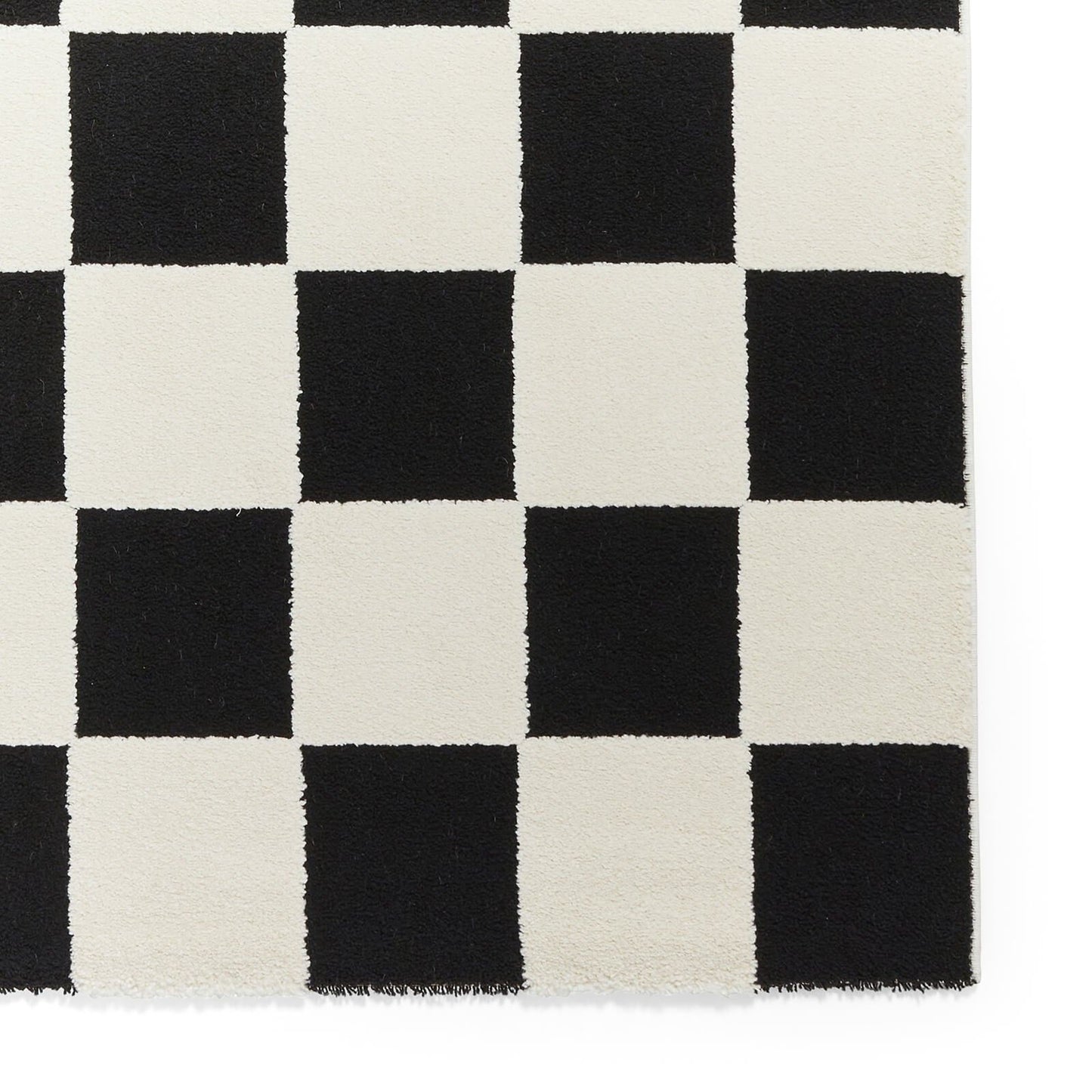 Elio 69924 Black/White Modern Geometric Rug