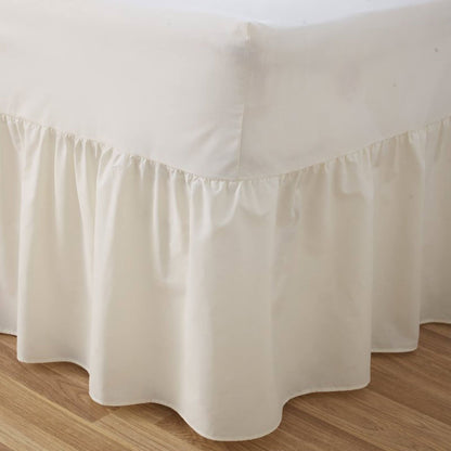 Poetry Ivory Fitted Valance Sheet