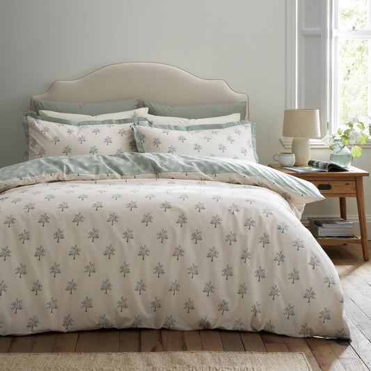emily-bond-dapplewood-trees-printed-reversible-cotton-bedding-duvet-cover-set-cream