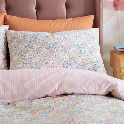 Darcy Floral Pink Duvet Cover Set