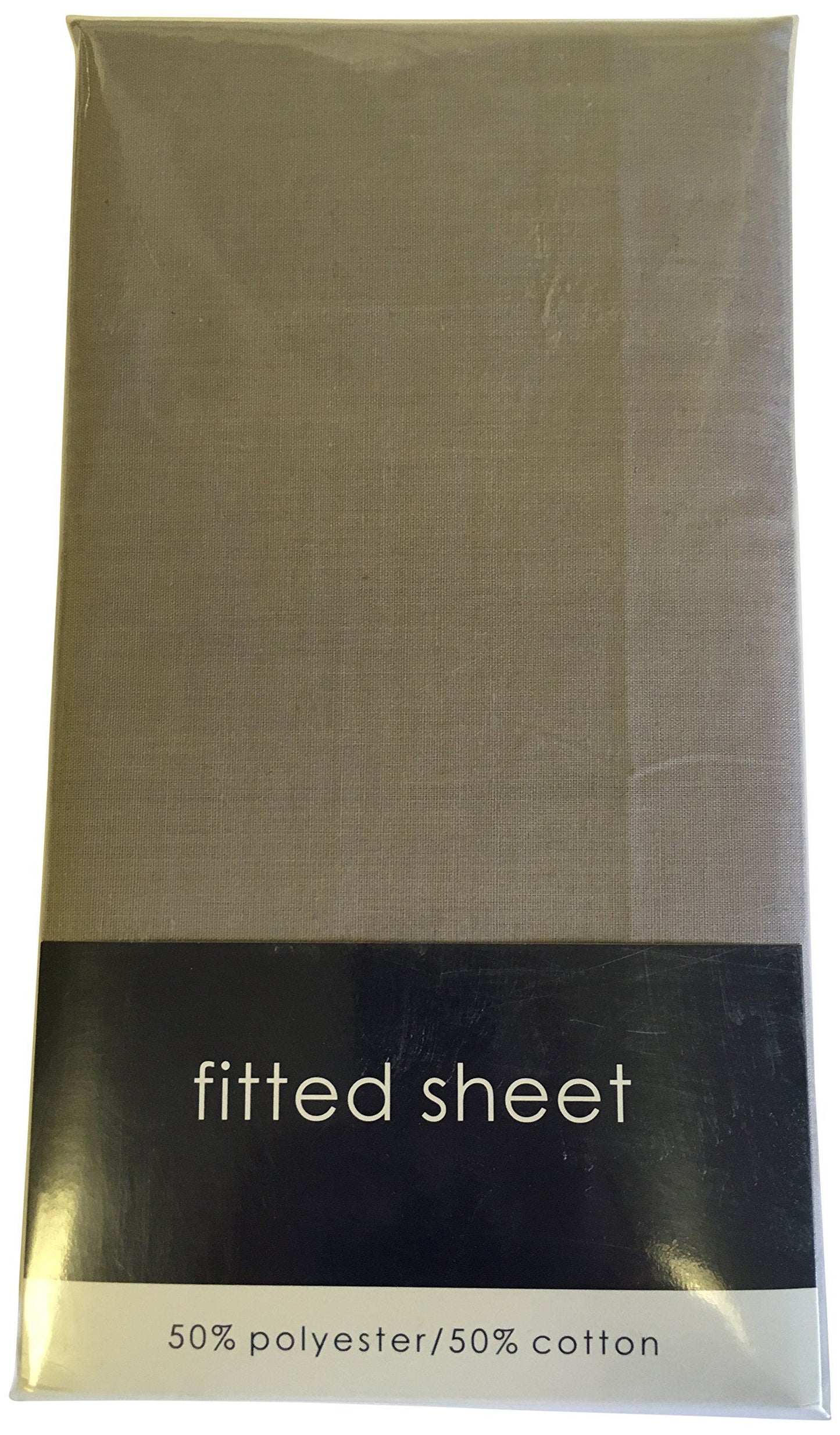 56P Grey Fitted Sheet