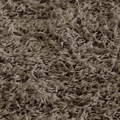 Jazz Shaggy Dark Natural Plain Rug