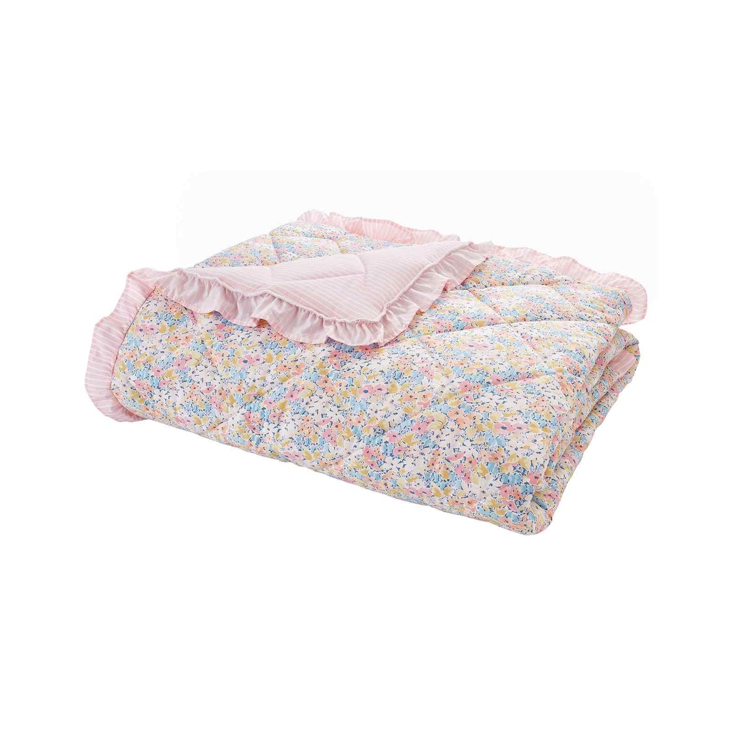 Darcy Floral Pink Bedspread