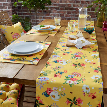 Exotic Garden Yellow Place Mat Pair