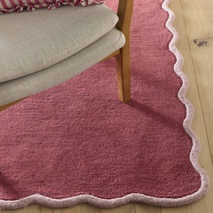 Origins Scalloped Elsie Coral/Lilac Rug