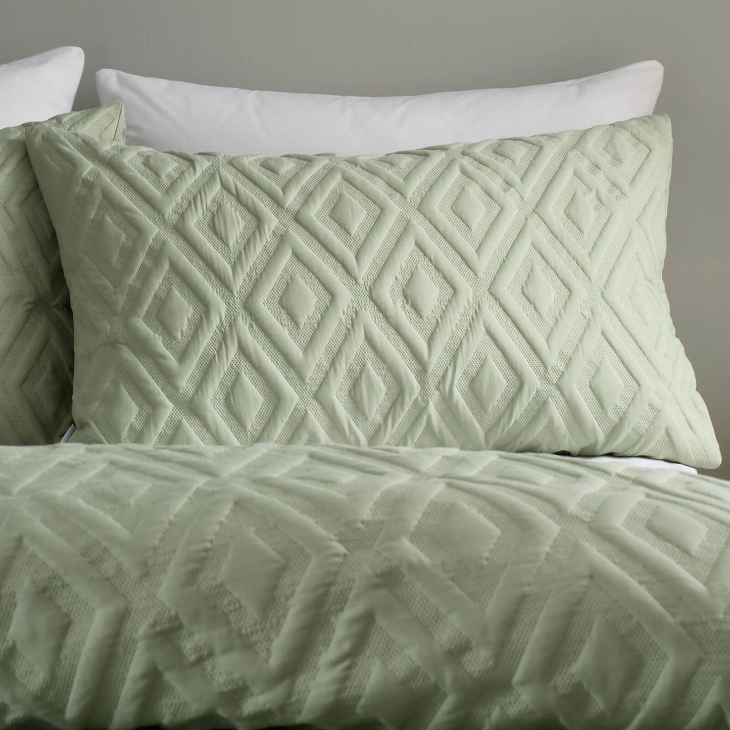 Jacob Geo Sage Duvet Cover Set