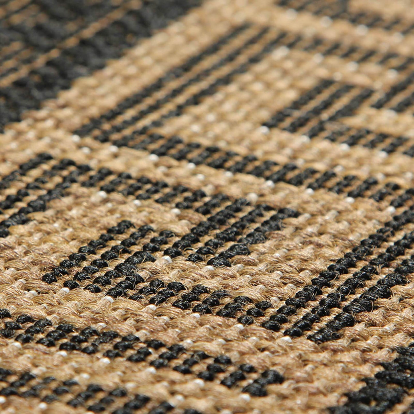 Oriental Weavers Greek Key Flatweave Black Rug