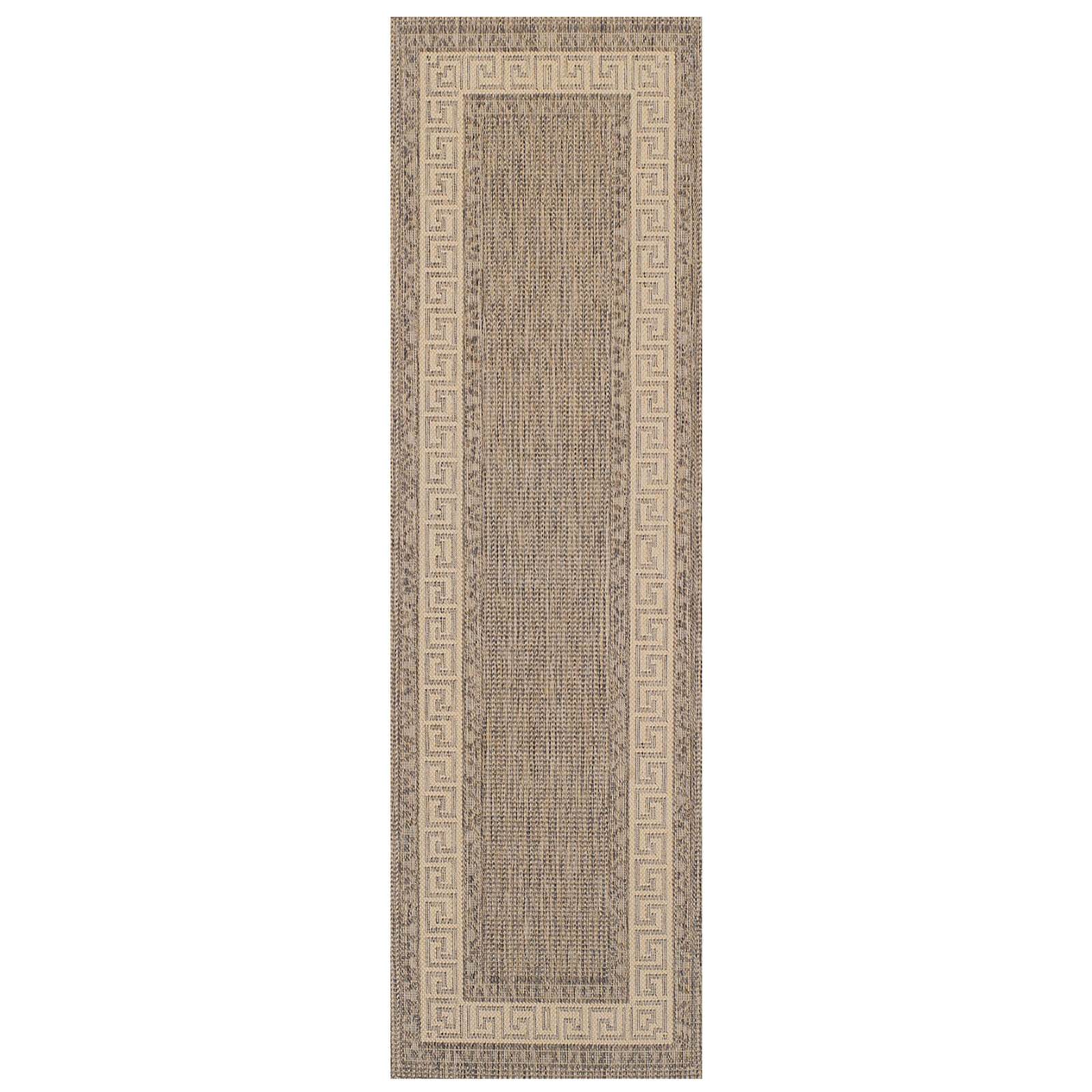 Oriental Weavers Greek Key Flatweave Grey Rug