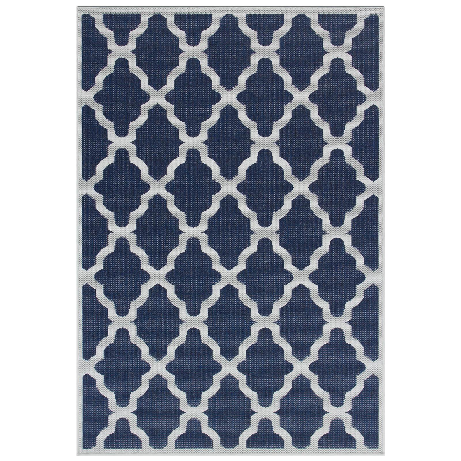 Oriental Weavers Moda Trellis Blue Rug