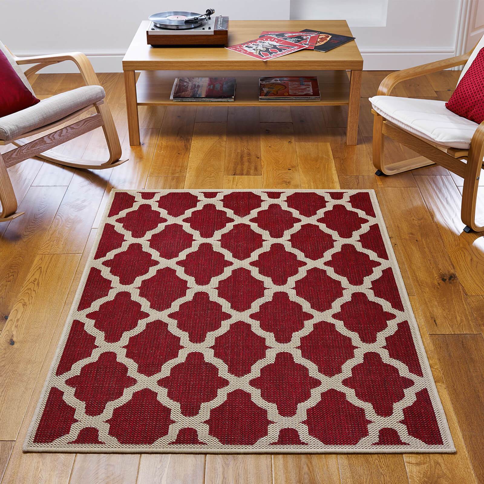 Oriental Weavers Moda Trellis Red Rug