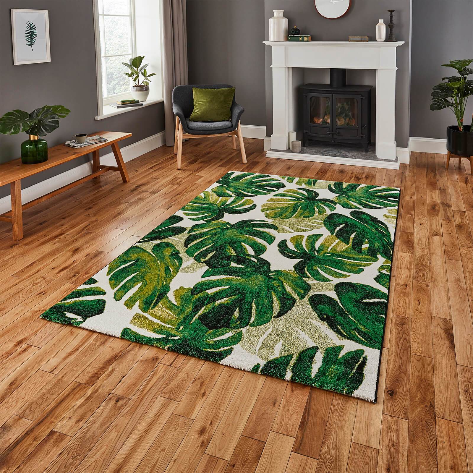 Think Rugs Havana 8598 Green Rug