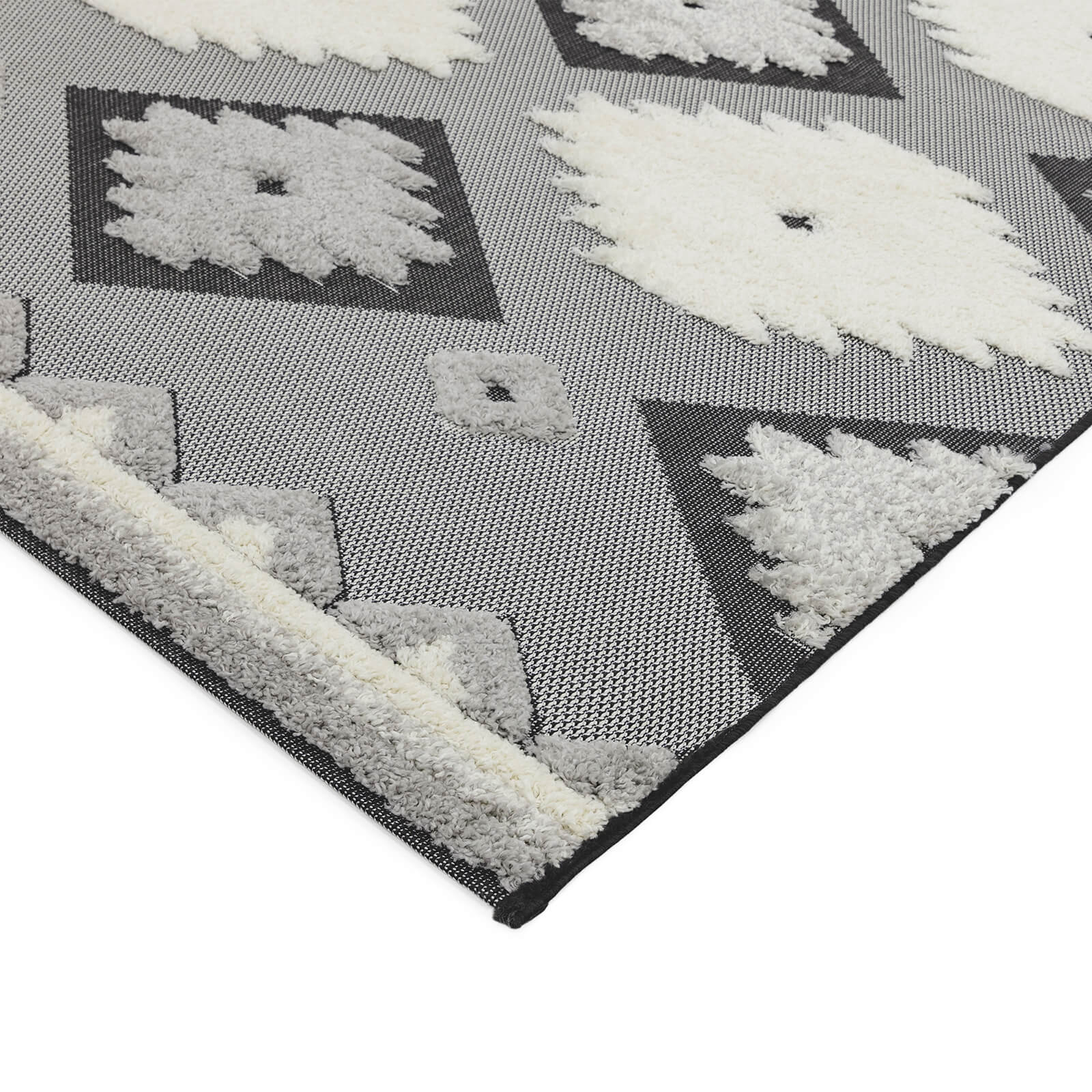 Asiatic Monty MN01 Tribal Black / Cream Rug