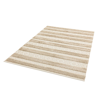 Asiatic Monty MN04 Stripe Natural / Cream Rug