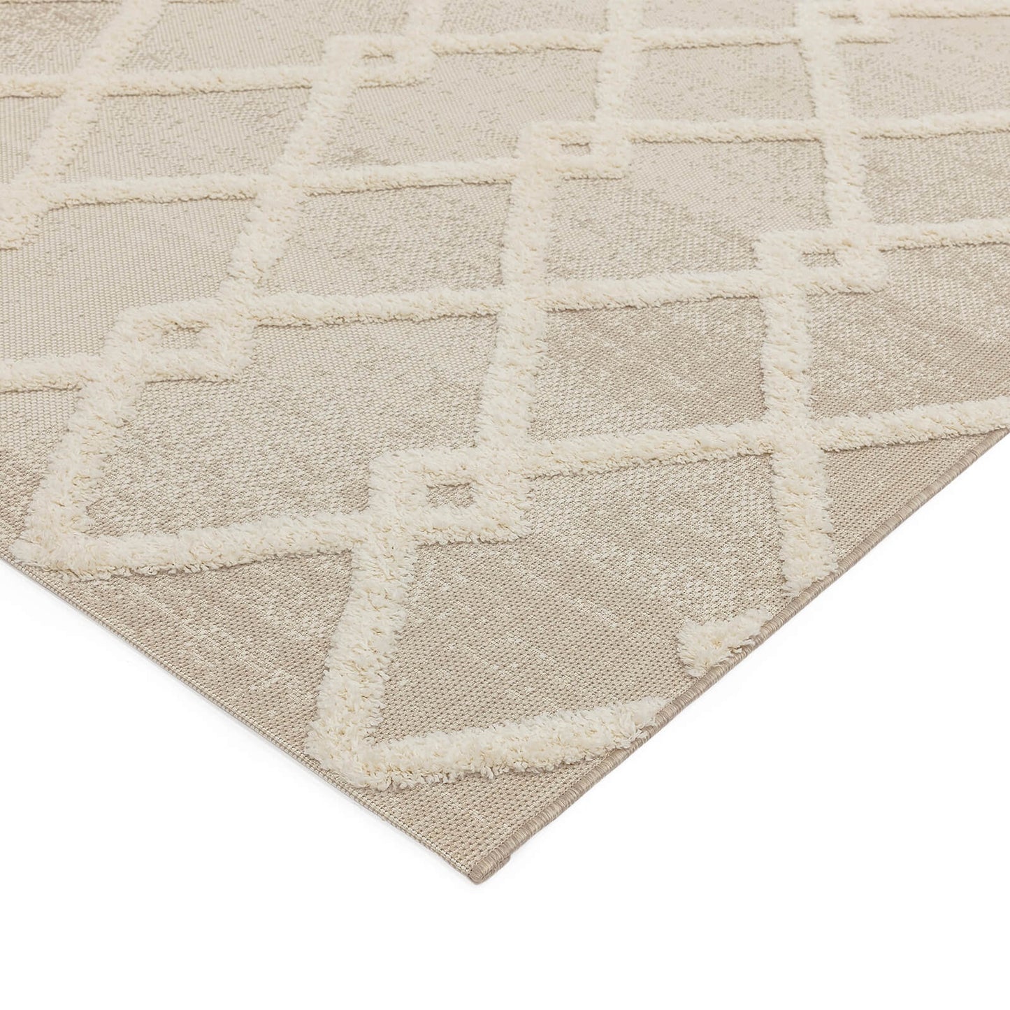 Asiatic Monty MN07 Diamond Beige / Cream Rug