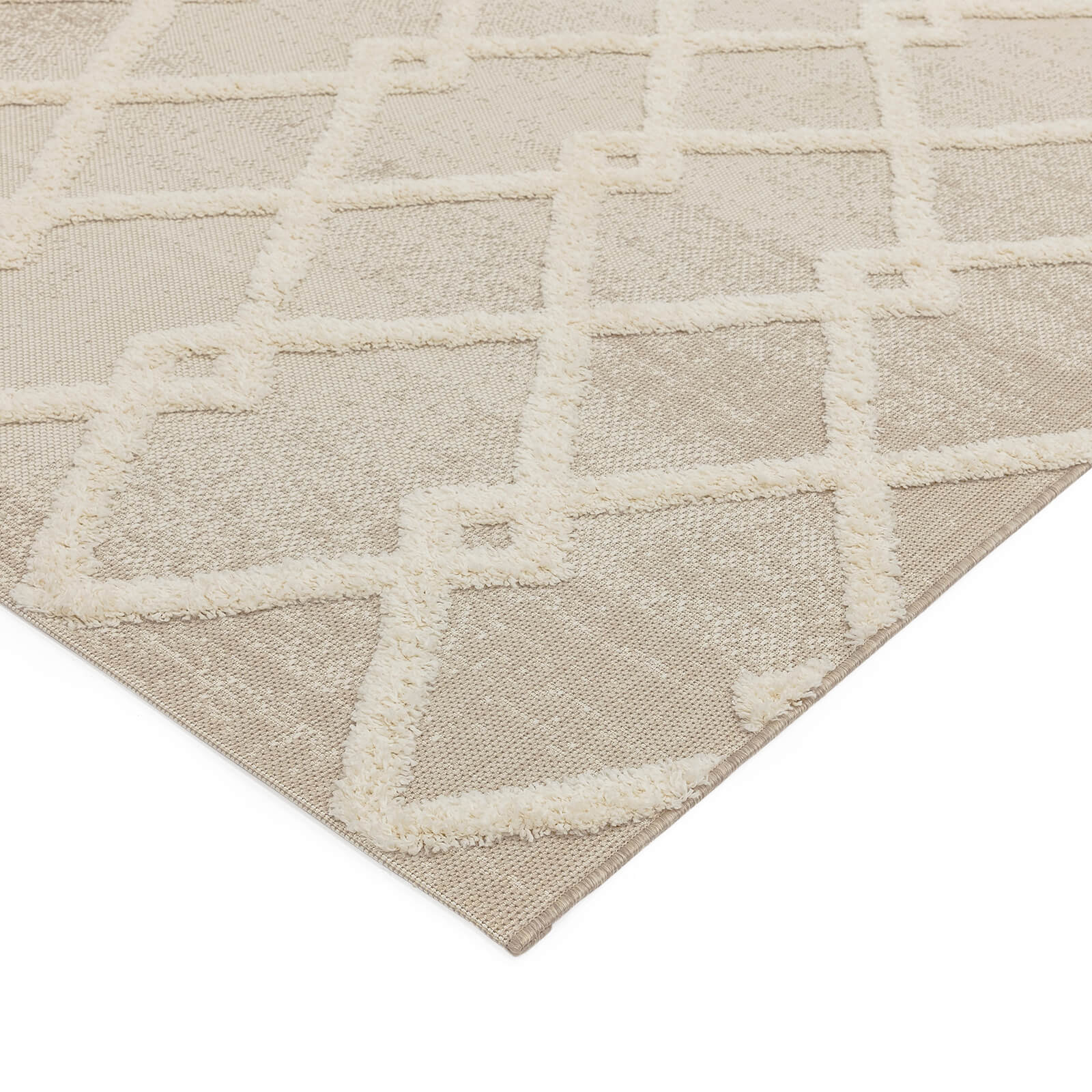 Asiatic Monty MN07 Diamond Beige / Cream Rug