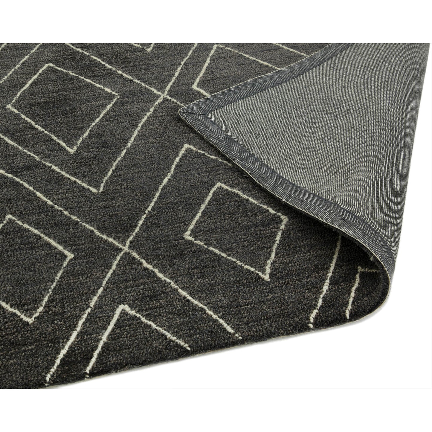 Asiatic Nomad NM01 Dark Grey Rug