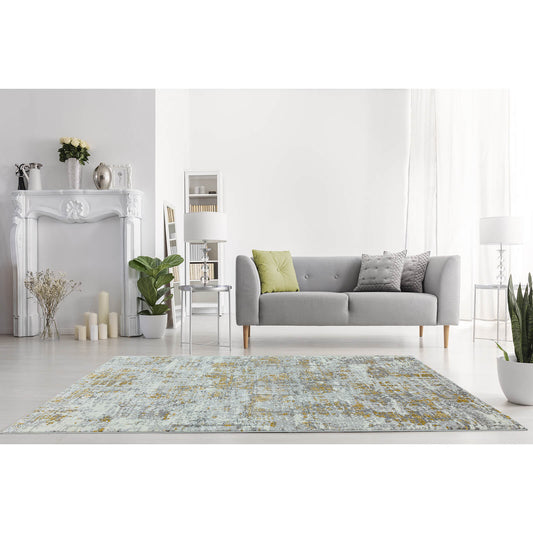 Asiatic Orion OR07 Abstract Yellow Rug