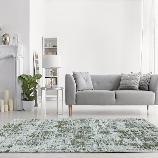 Asiatic Orion OR08 Abstract Green Rug