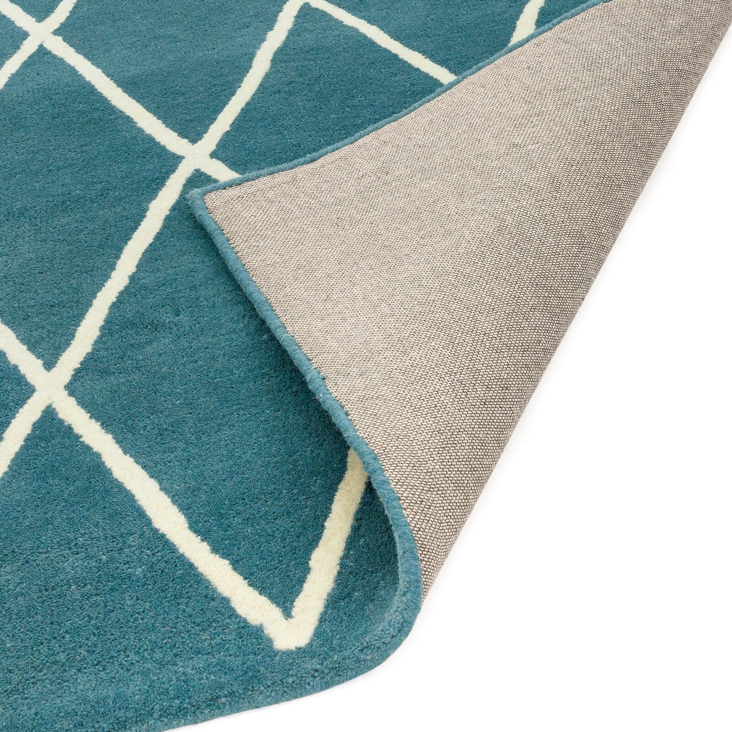 Asiatic Albany Diamond Teal Rug