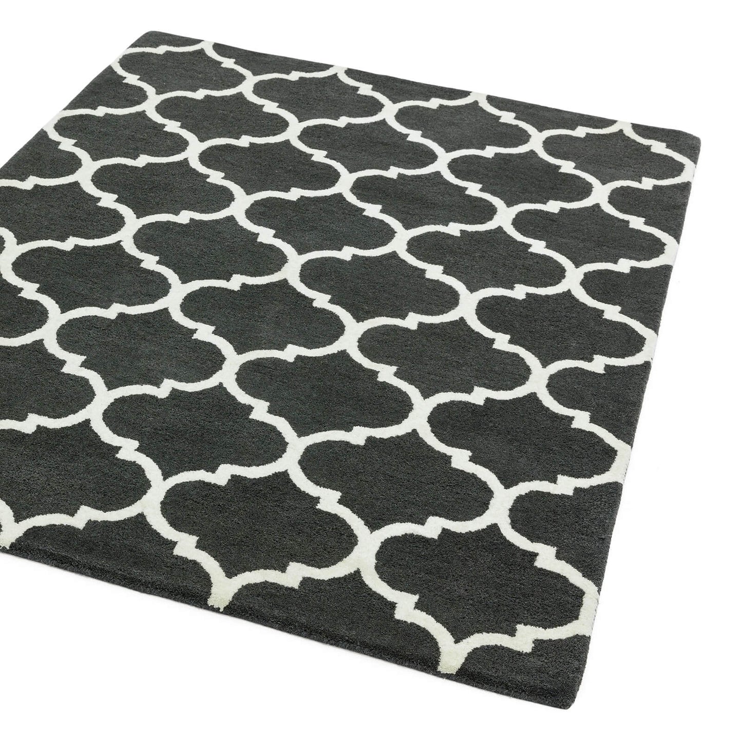 Asiatic Albany Ogee Charcoal Rug