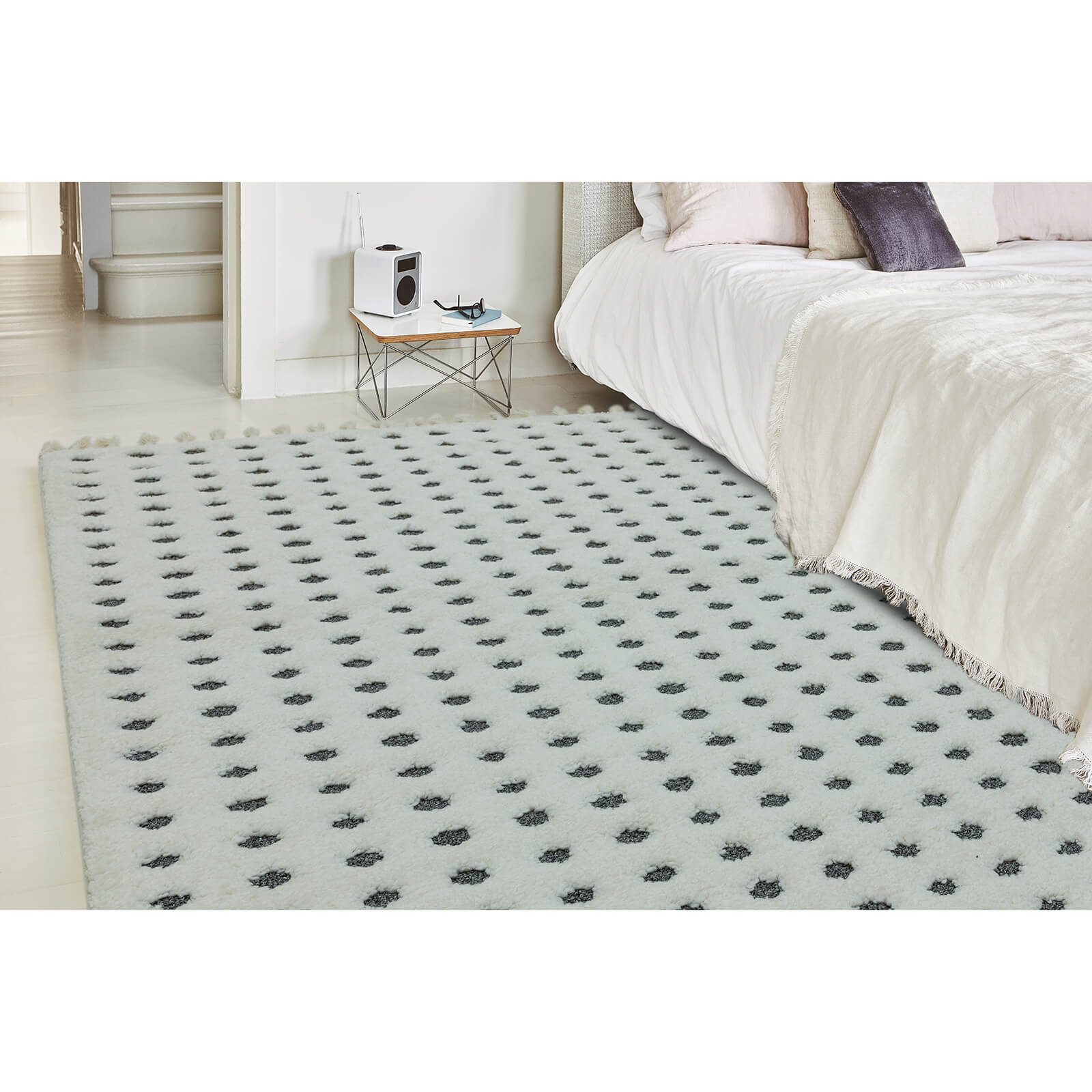 Asiatic Ariana AR05 Dotty Grey Rug