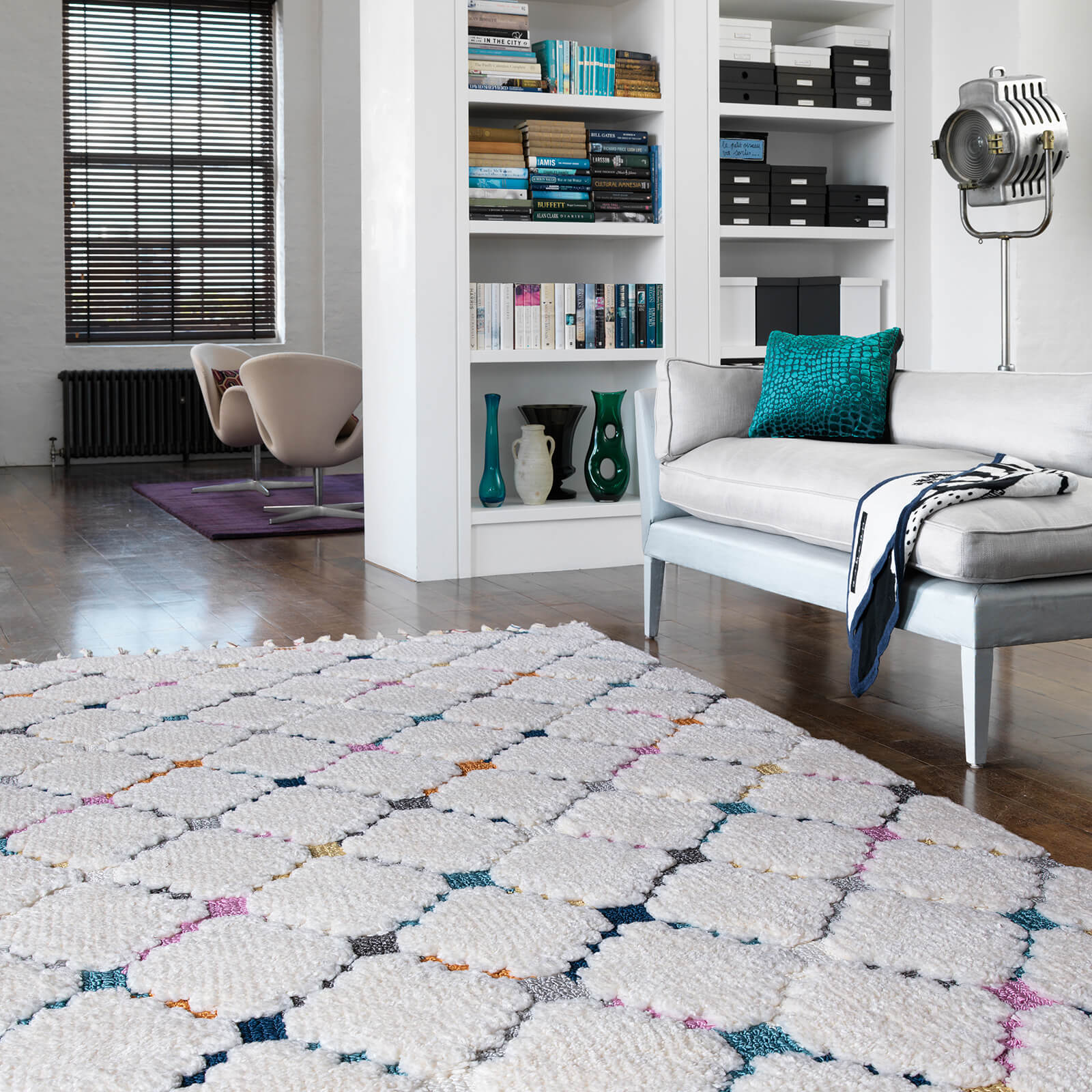 Asiatic Ariana AR08 Criss Cross Multi Rug