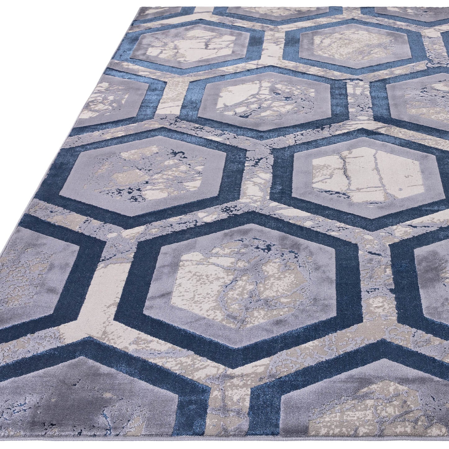 Asiatic Aurora AU19 Hexagon Rug