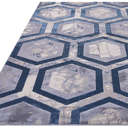 Asiatic Aurora AU19 Hexagon Rug