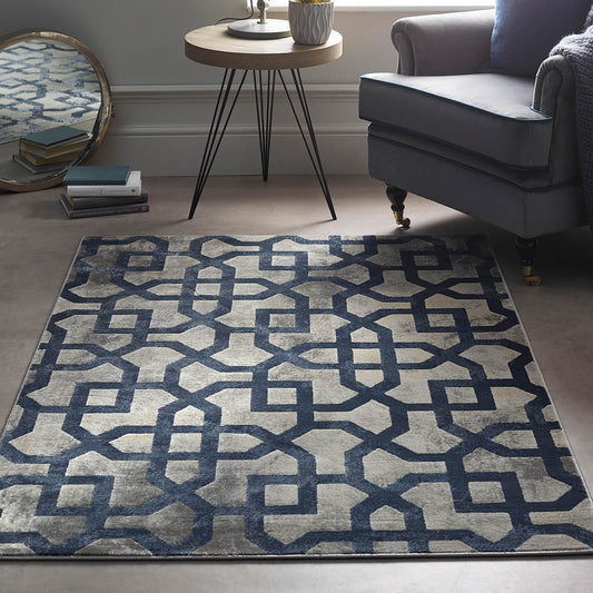 Origins Avanti Grey / Blue Rug