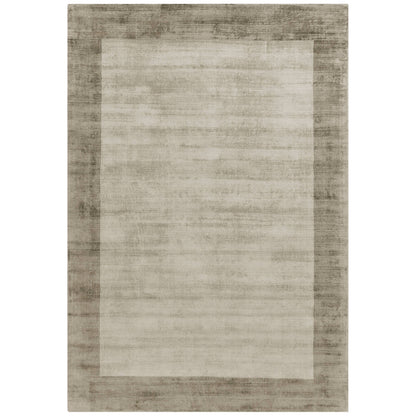 Asiatic Blade Border Smoke / Putty Rug