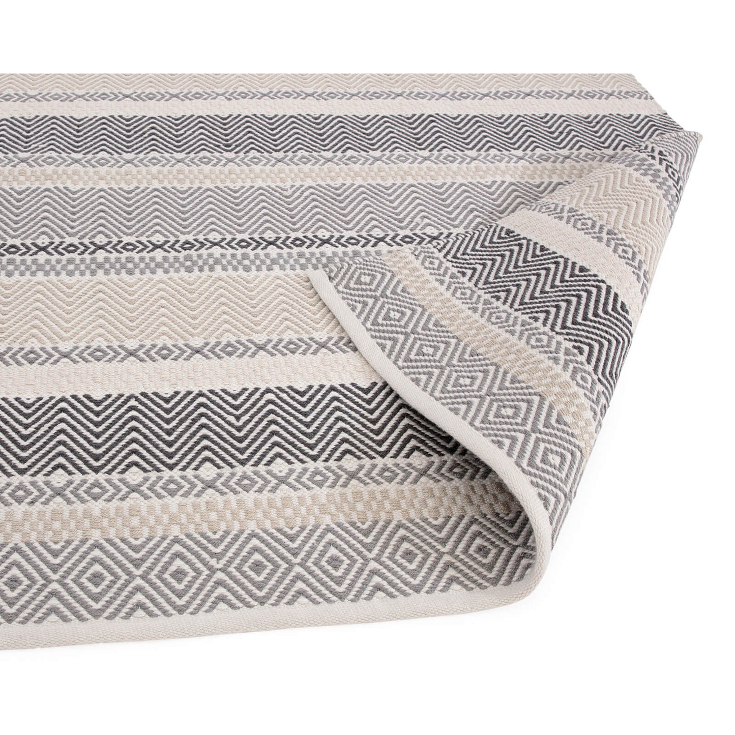 Asiatic Boardwalk Grey Multi Rug