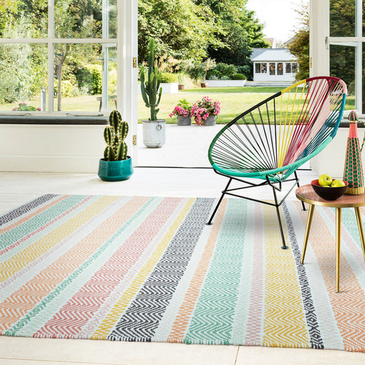 Asiatic Boardwalk Pastel Multi Rug