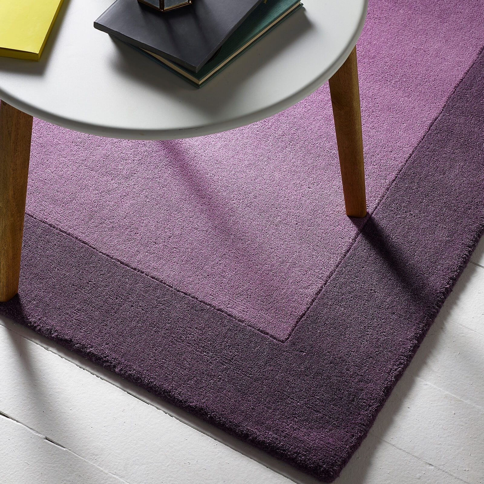 Origins Border Mauve Rug