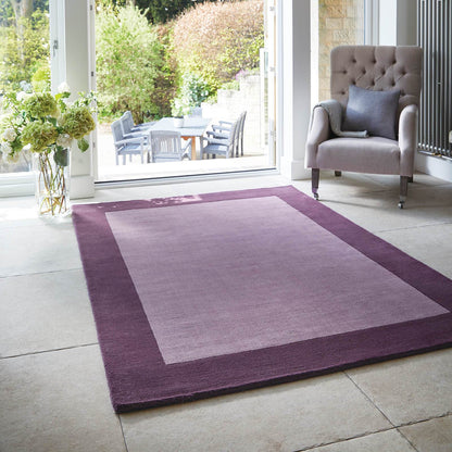 Origins Border Mauve Rug