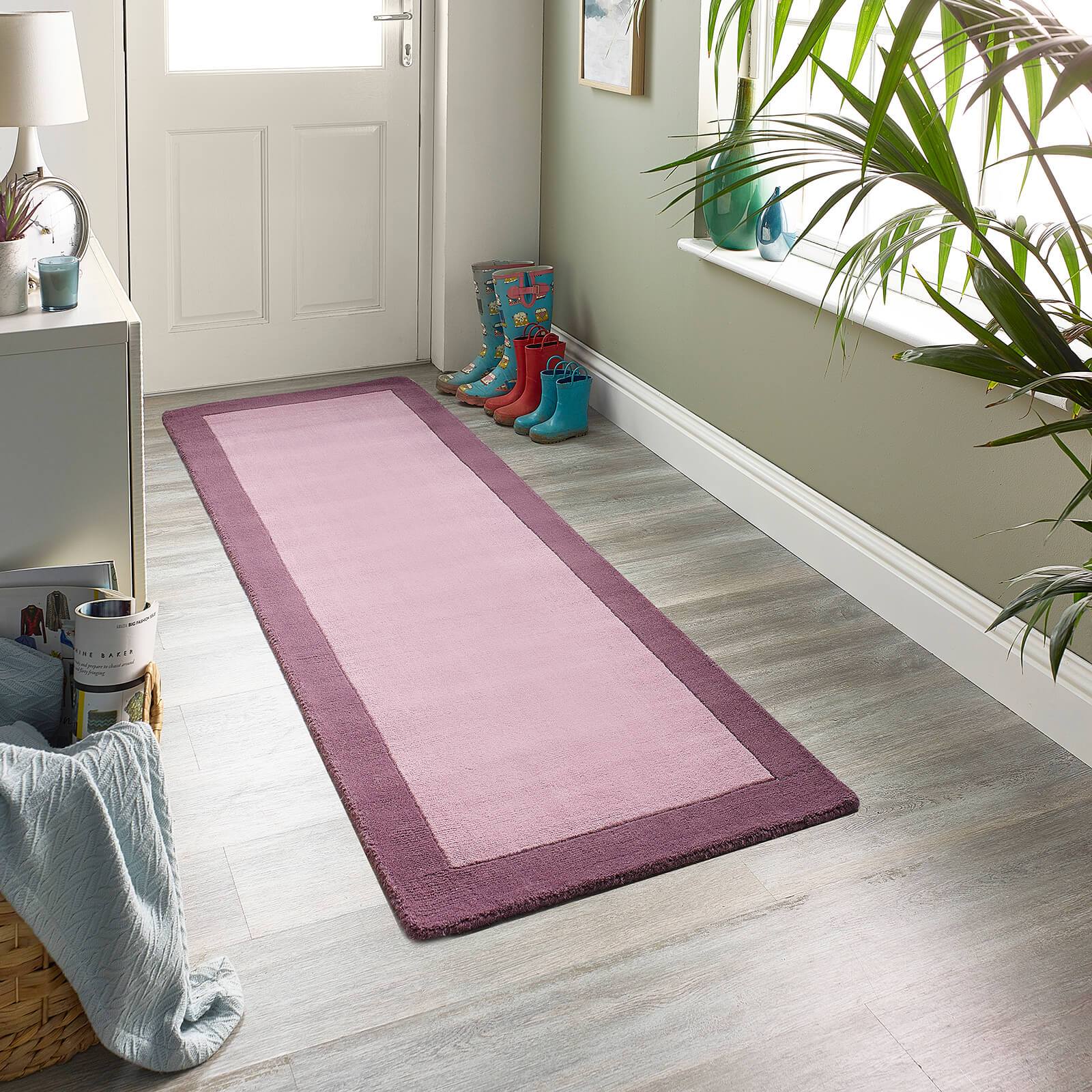 Origins Border Mauve Rug