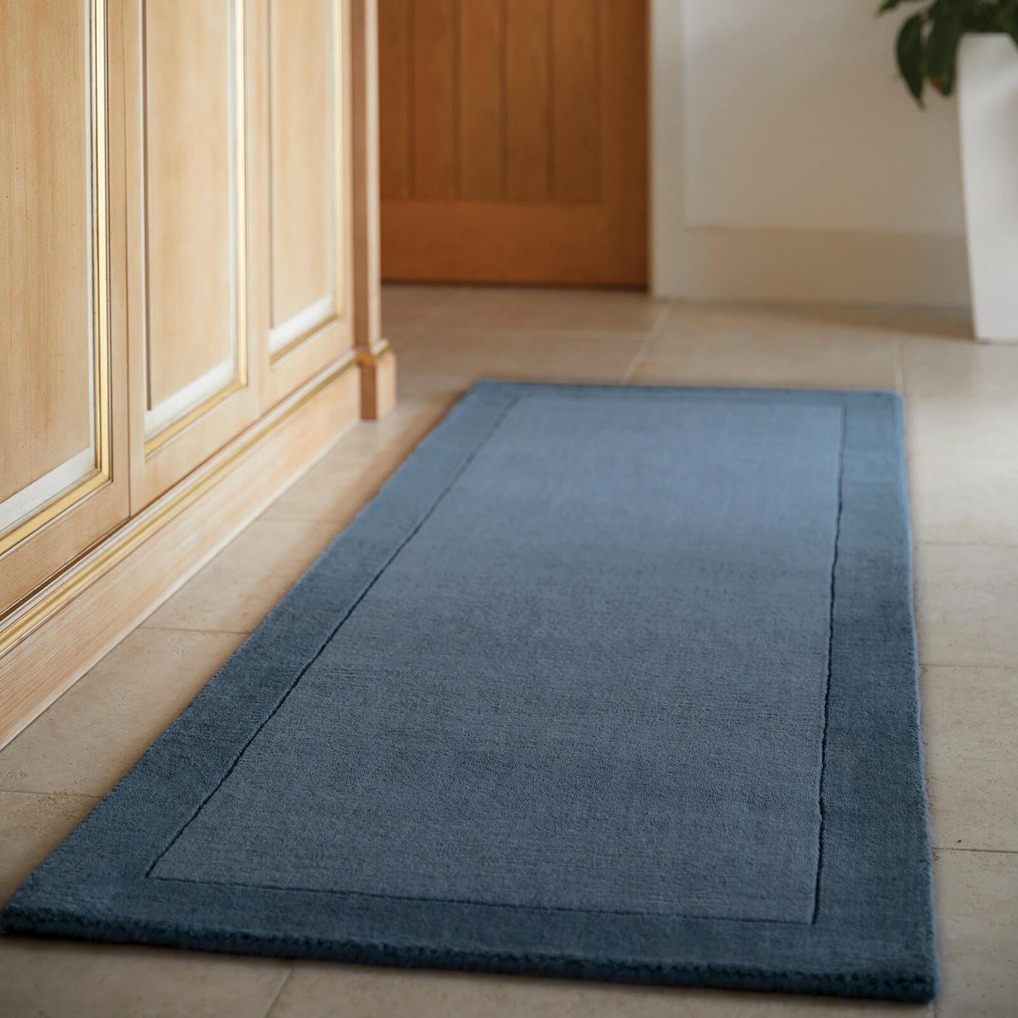 Origins Border Navy Rug