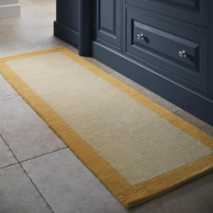 Origins Border Ochre Rug