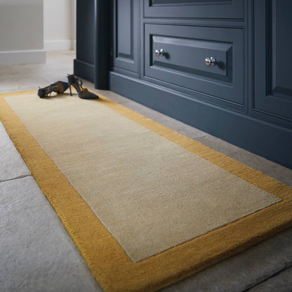 Origins Border Ochre Rug